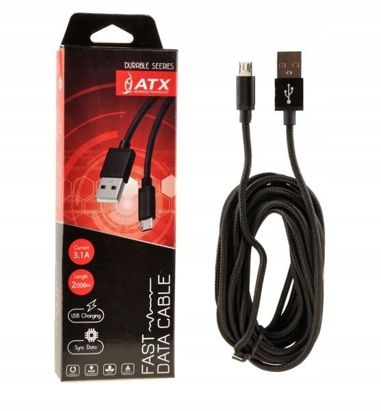 

Kabel do Samsung C35900 S2 S3 S4 S5 Micro Usb 2m