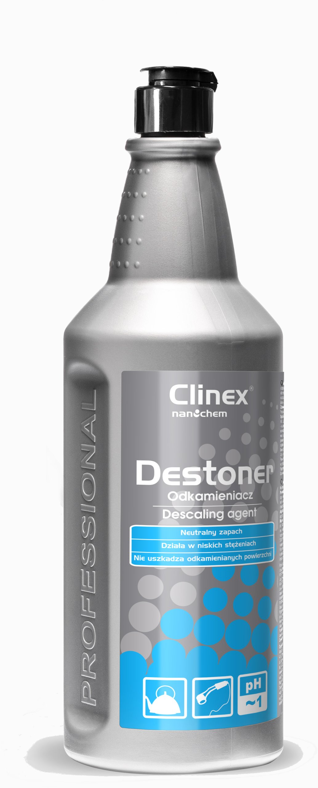 

Clinex Destoner silny uniwersalny odkamieniacz 1l