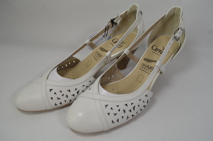 Caprice Dámské Lodičky Přírodní Kůže Vel 36 G