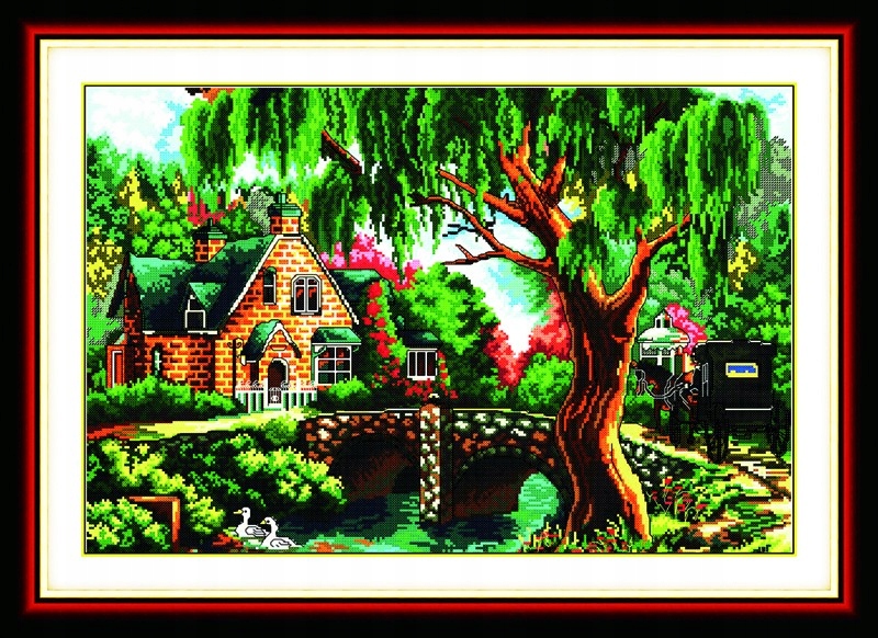 Kanva s potiskem sada (kanva, mulina)