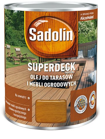 

Sadolin Superdeck 0,75l Olej do drewna i tarasów