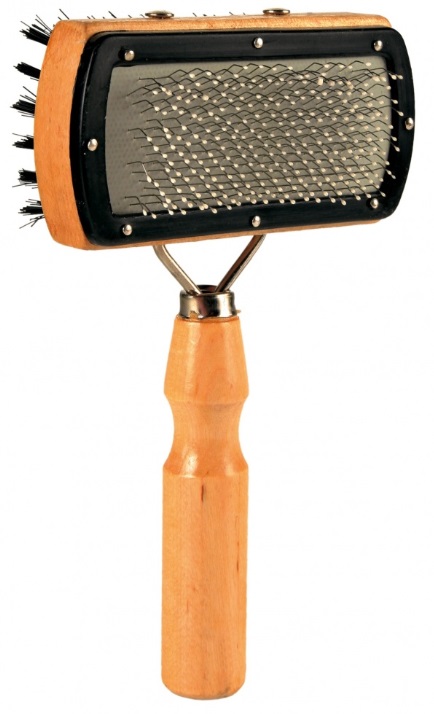 

Hit! Trixie Szczotka Dwustronna ! Drewniana ! 18cm