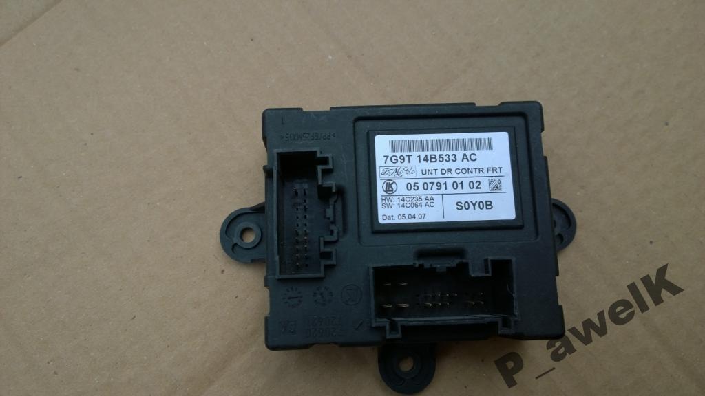 МОДУЛЬ УПРАВЛЕНИЯ ПЕРЕДНЕЙ ЛЕВОЙ ДВЕРИ FORD S-MAX SMAX