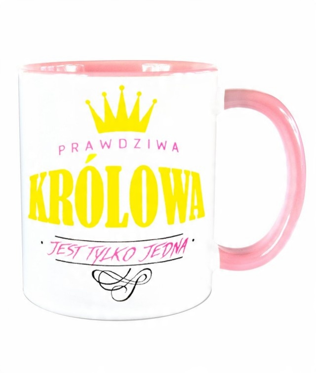 

Kubek Królowa Jest Tylko Jedna, Jakość, Prezent