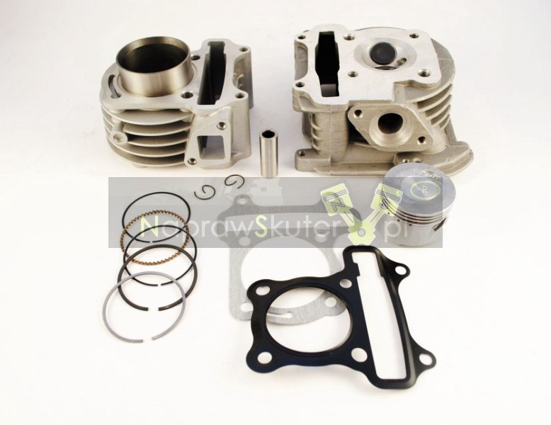 +++CYLINDER GŁOWICA SKUTER 4T 80 ccm 47 mm 139-QMB Numer katalogowy części 02548965gcvmi-ed21s98