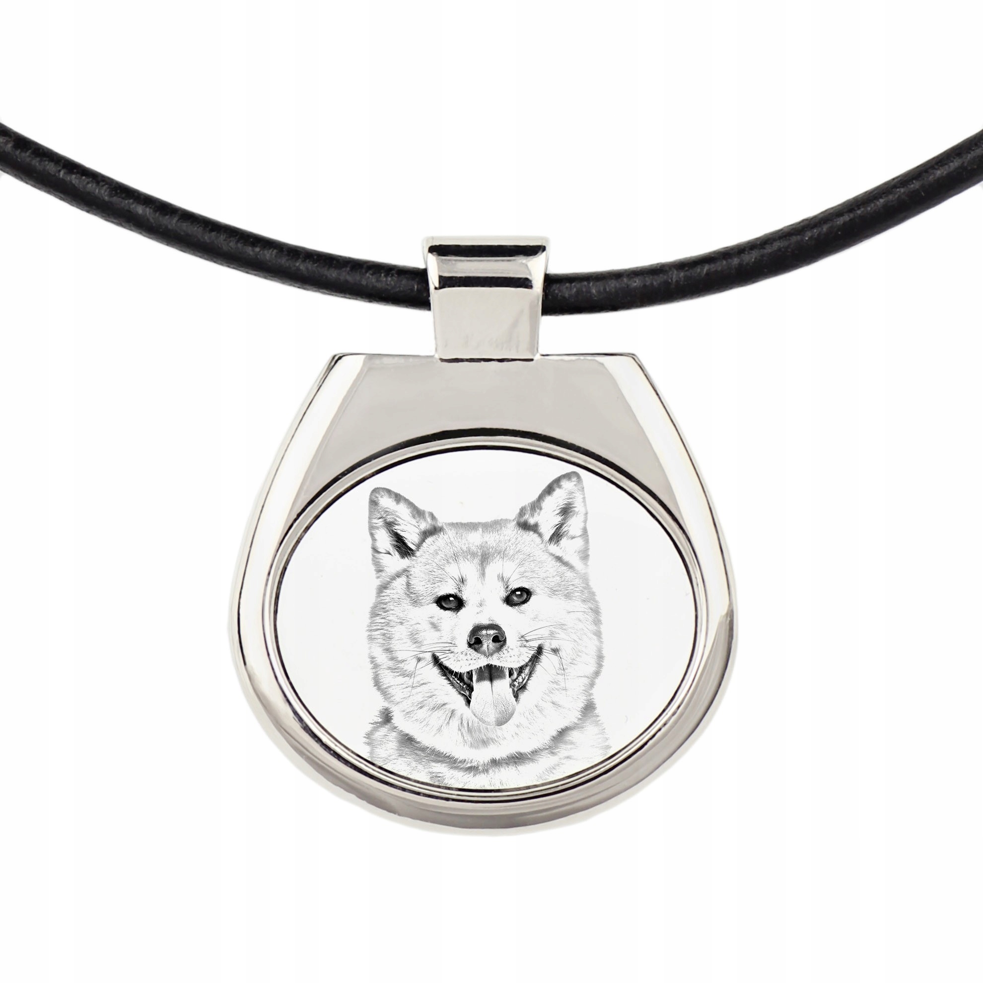 

Akita Inu Naszyjnik zawieszka na rzemieniu grafika