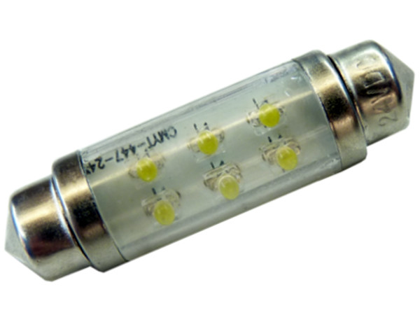 

żarówka rurkowa 6 Led 10x36 C5W C10W 24V Tir Bus