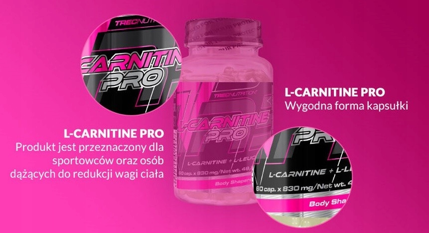 TREC L-CARNITINE PRO 120k КАРНИТИН ЛЕЙЦИН СПАЛАК Бренд Trec Nutrition