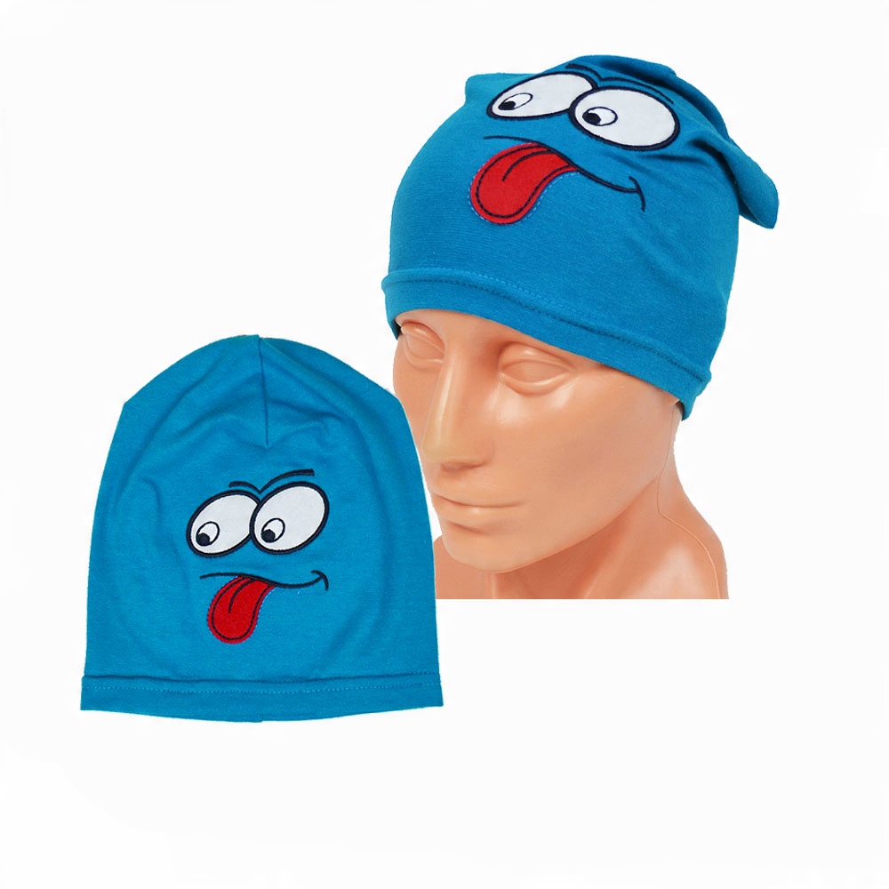 

Czapka Krasnal z Oczami Smerfetka Krasnal Beanie