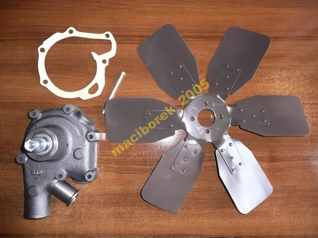 130-50 - Водяной насос + вентилятор MF CLAAS DOMINATOR 85 86