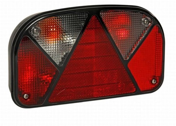 113761 - Лампа левая Aspock Multipoint II прицепов Brenderup