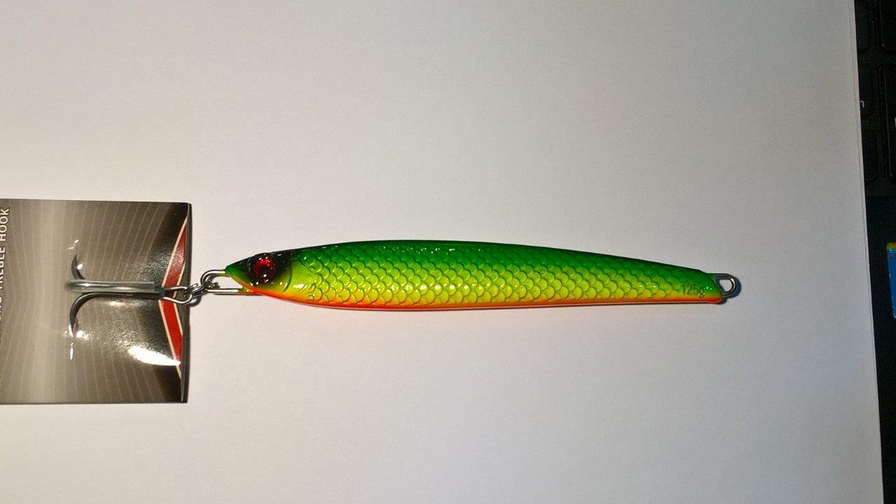Pilker York Scaler 100g Oczy 3D Red 25168