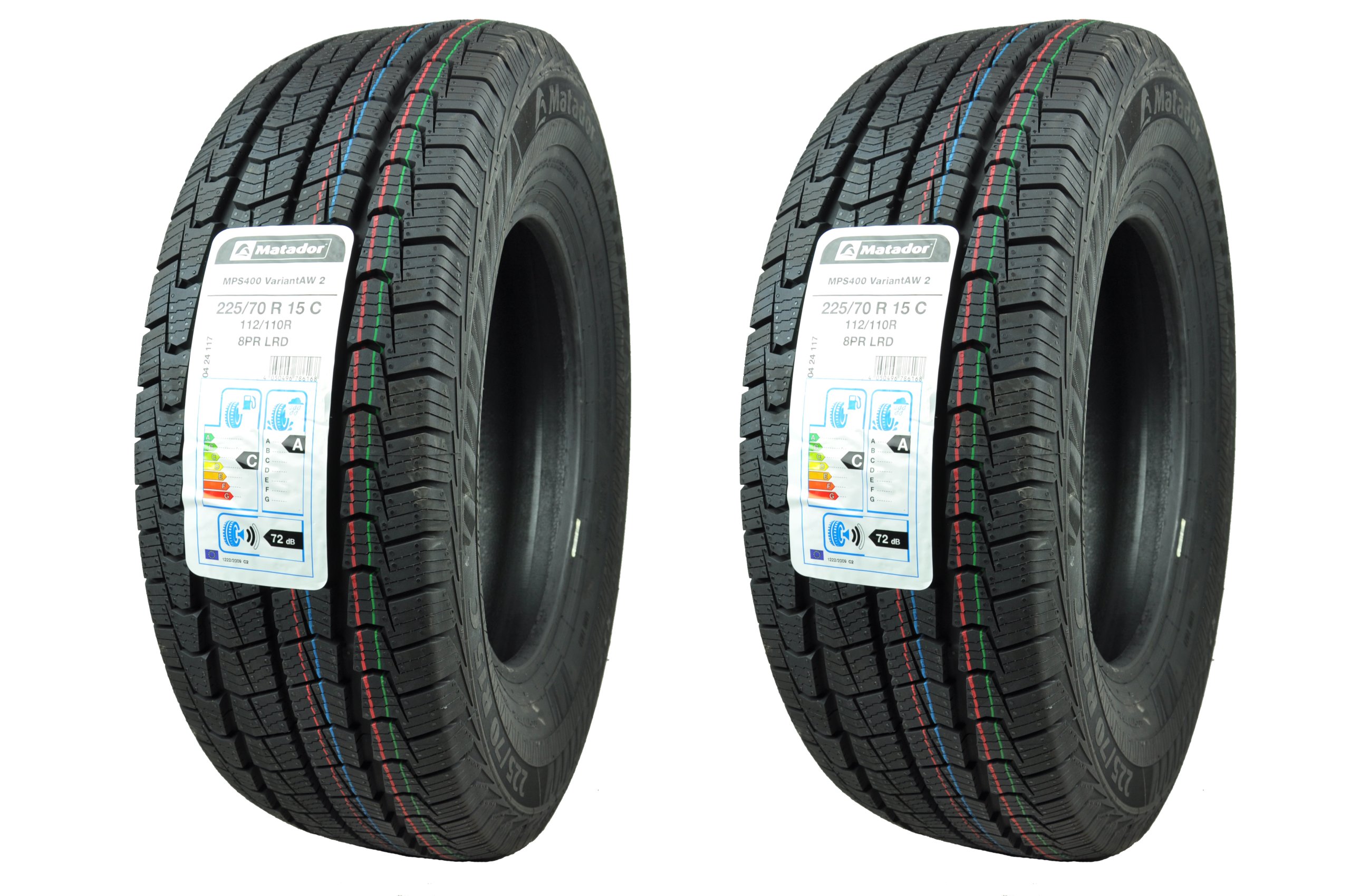 

2 x 225/70R15C 112/110R Matador Całoroczne