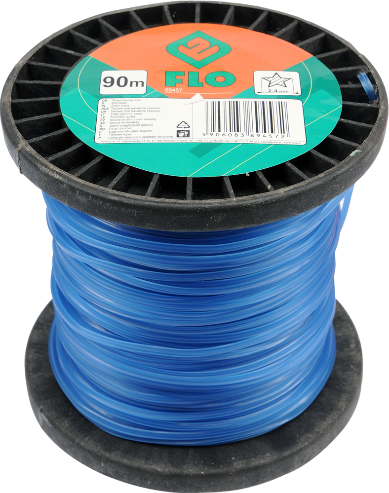 

Żyłka Tnąca Do Kosy Podkaszarki Gwiazdka 2,4MM/90M
