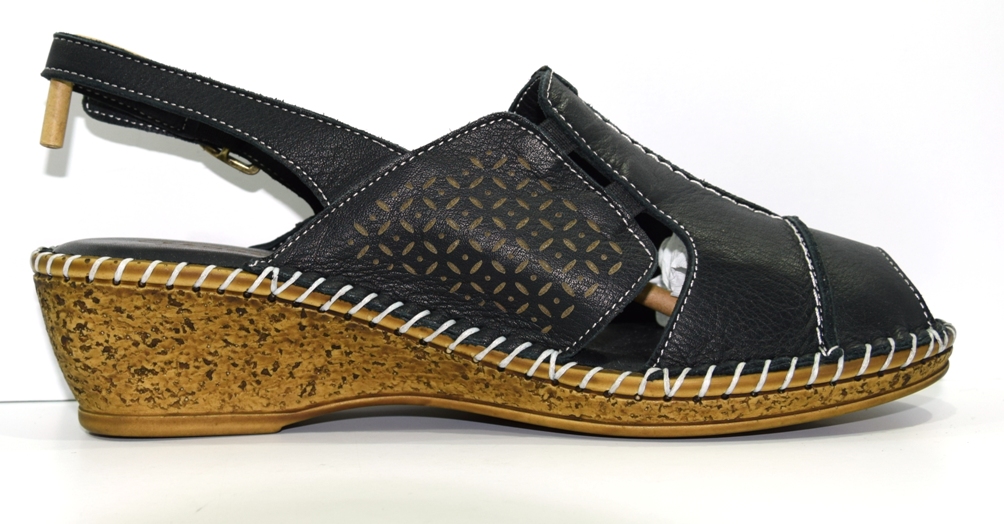 Dámské Letní Sandály Na Klínku 40C1406 36