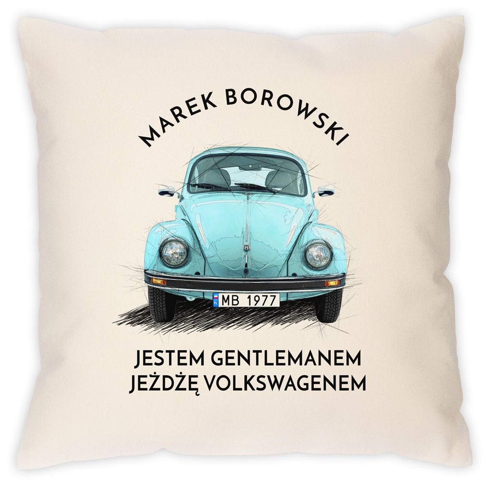 

Poduszka Z Nadrukiem Vw Garbus Fana