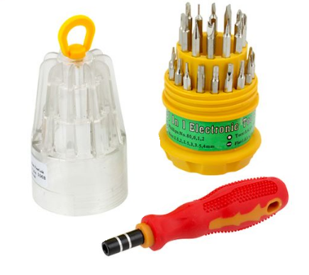

Okrągły zestaw śrubokrętów 31w1 Torx imbus FV(2060