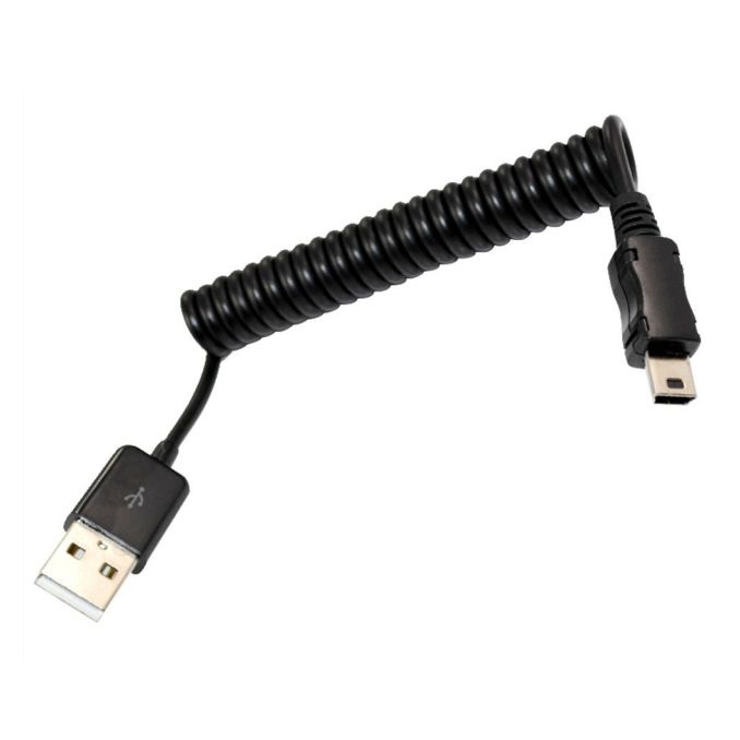 

Kabel Usb Mini Usb sprężynka spirala 10-100cm