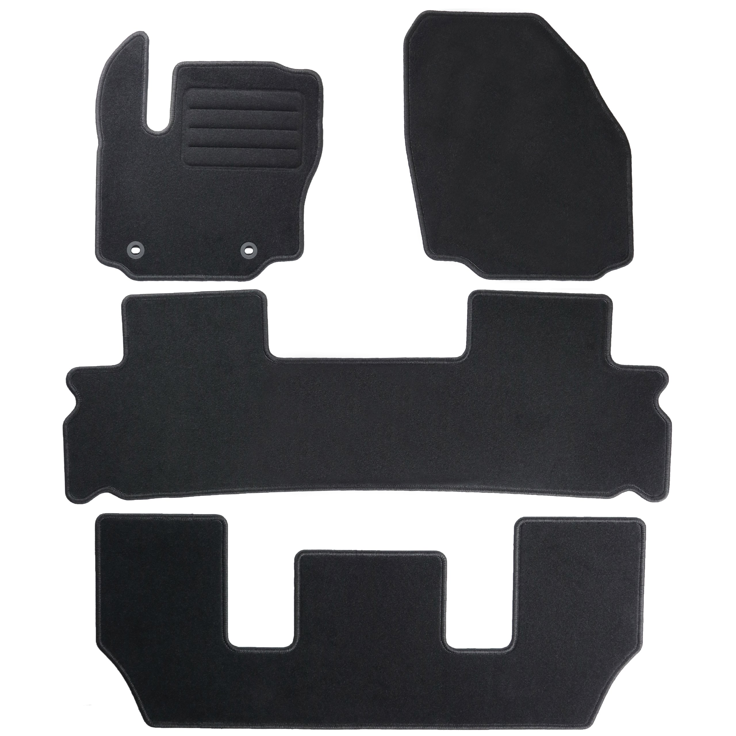 Ford S-max 7m 2006-2012 Dywaniki Basic Carmat