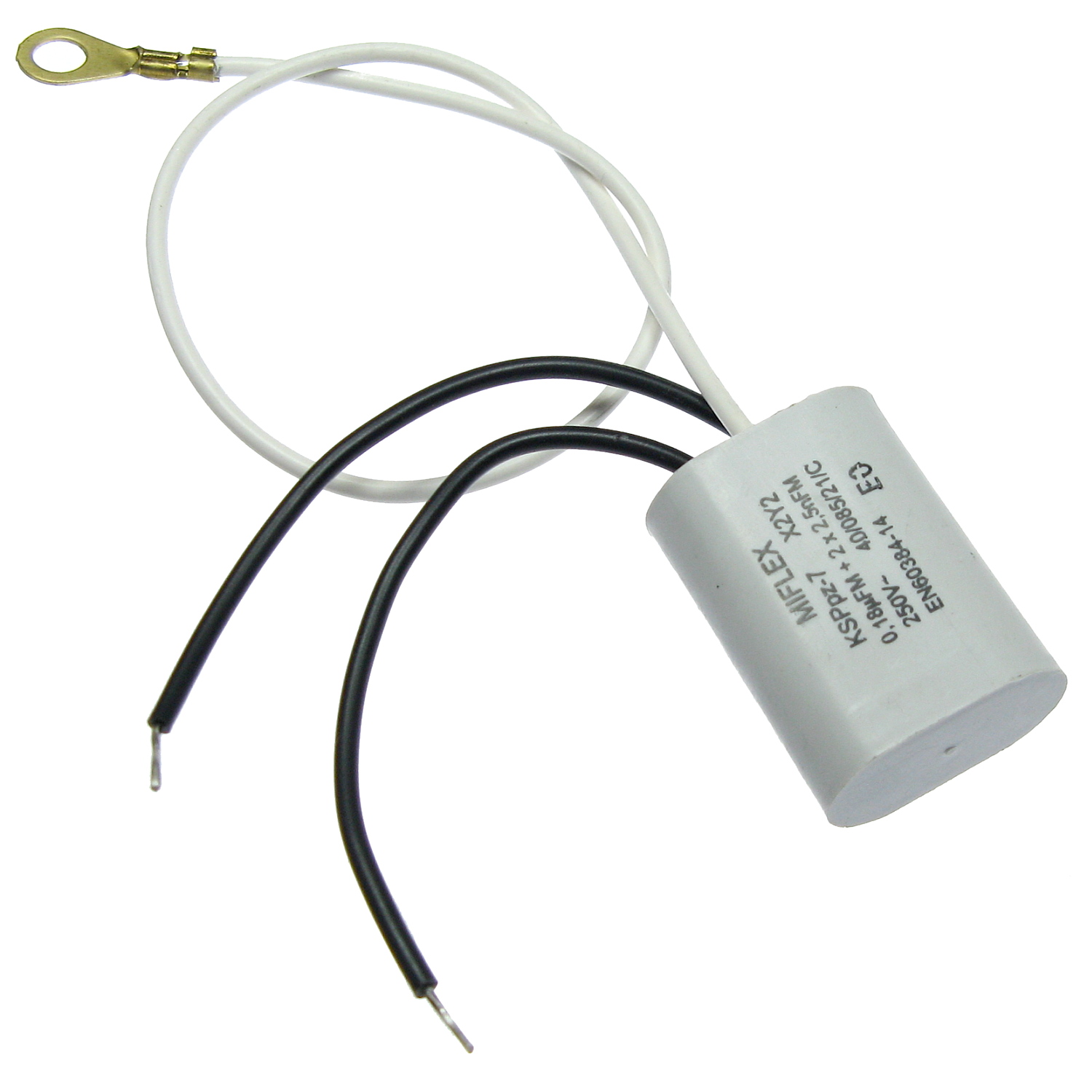 Kondensator filtrujący 0,18uF 2x2,5nF 250V przeciwzakłóceniowy KSPPZ-7