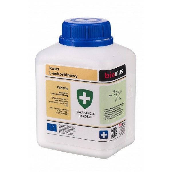 

Biomus Kwas L-askorbinowy Witamina C 500g