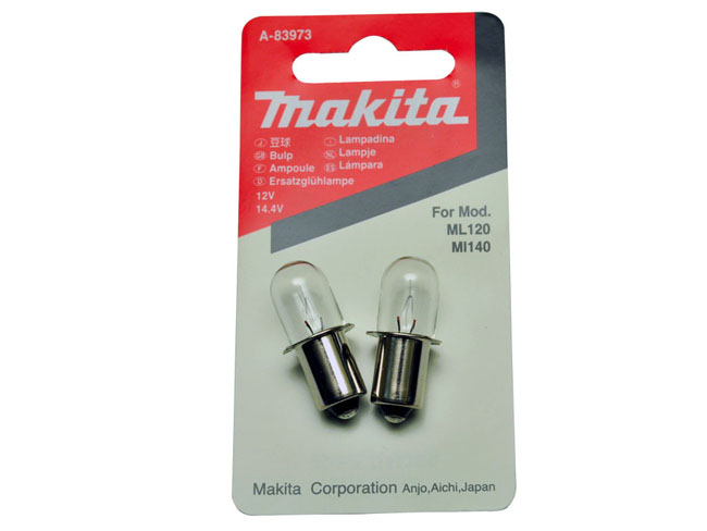 

Makita Żarówka ML120 ML140 12V 14,4V A-83973