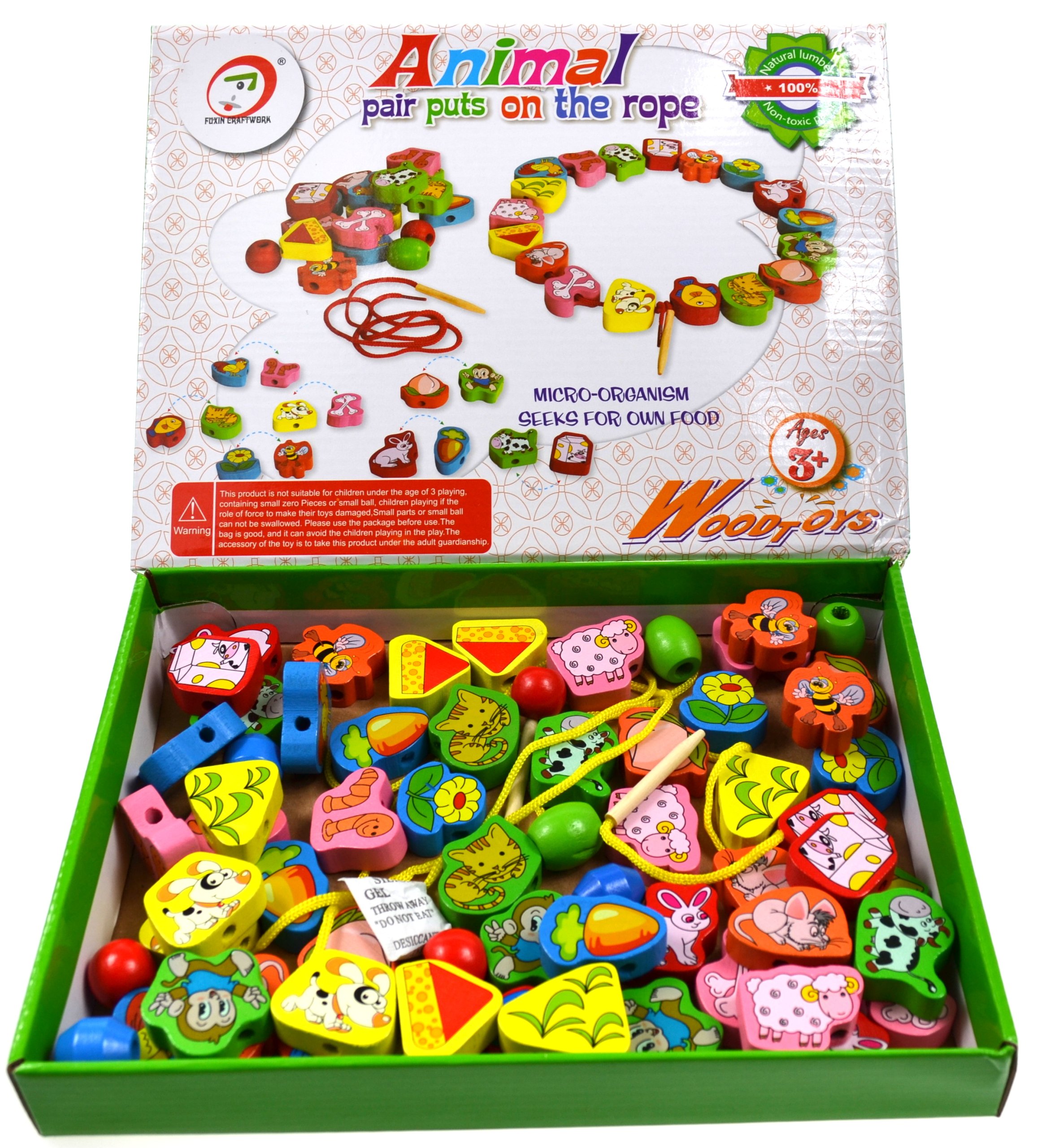 Zabawki Manualne Dla 3 Latka KORALIKI DREWNIANE zabawki manualne do nawlekania 5907003575 - Allegro.pl