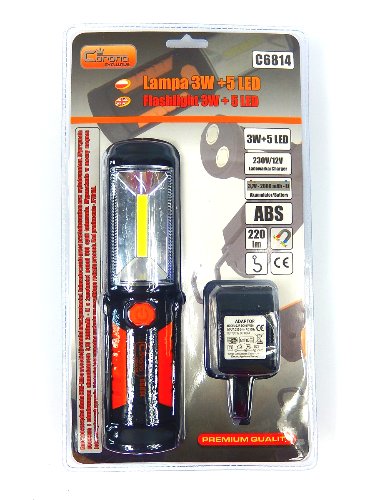 3W светодиодный фонарик Магнит C6814 5LED