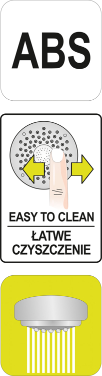 SŁUCHAWKA PRYSZNICOWA FOBOS 1 FUNKCJA Marka Fala