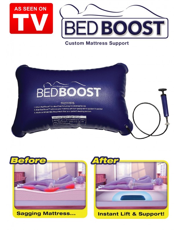 BEDBOOST DMUCHANA PODUSZKA DO PODNOSZENIA MATERACA Marka inna marka