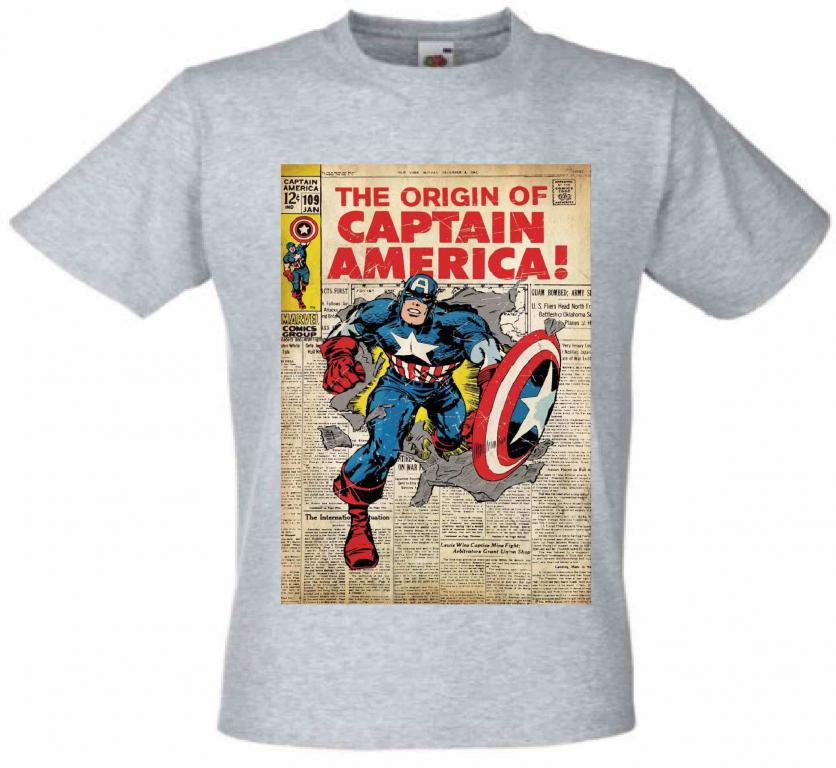 

Captain America Marvel, T-shirt, Koszulka