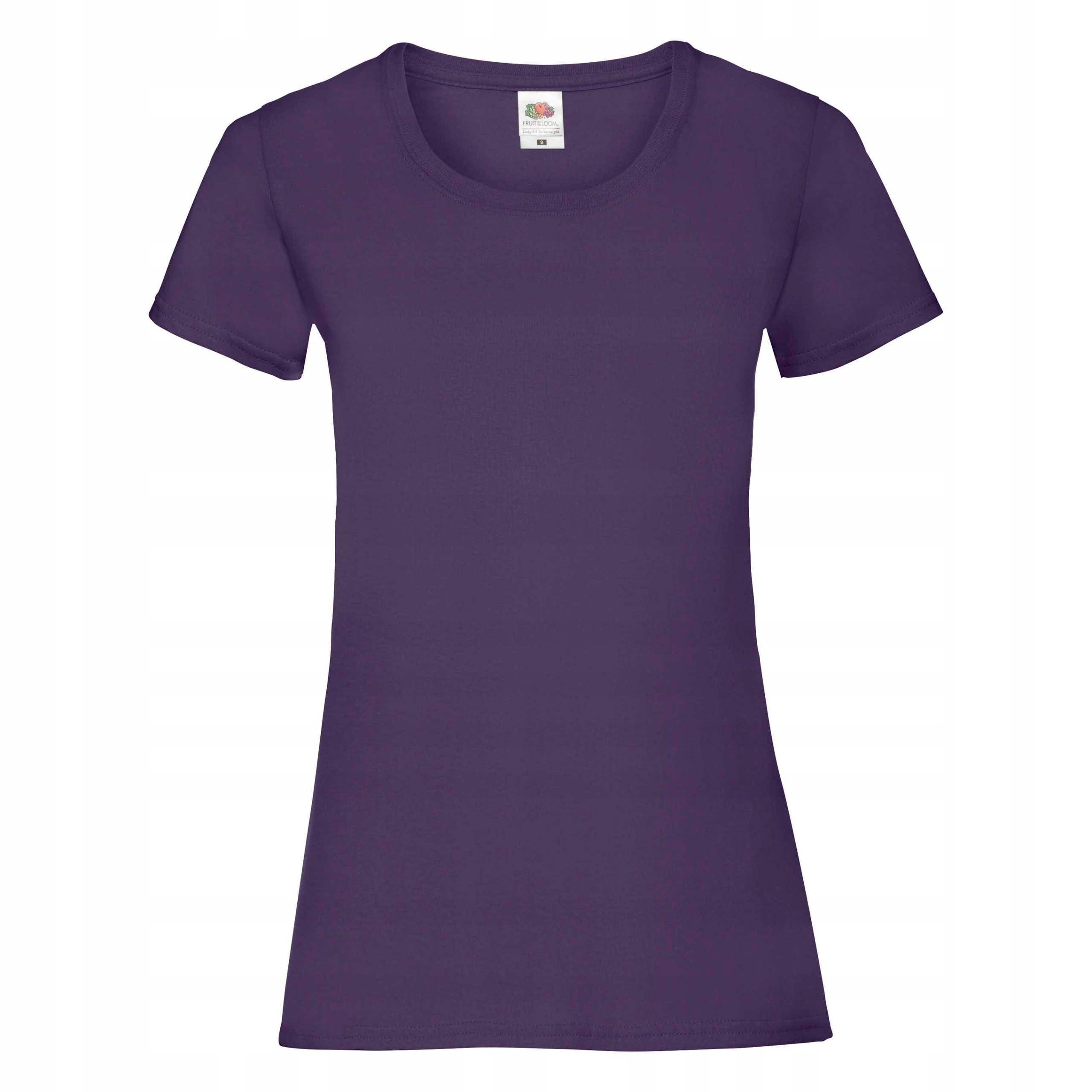 

Koszulka Damska Fruit Of The Loom T-shirt Purpl XL