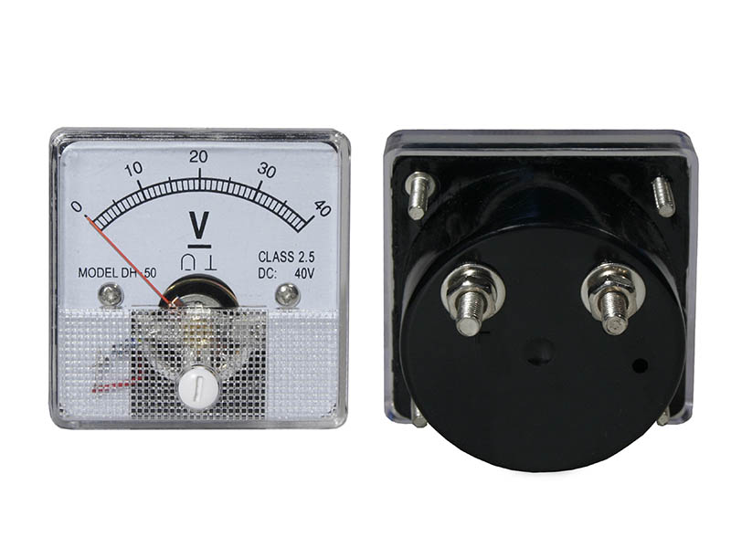 

Miernik analogowy woltomierz kwadrat 40V DC