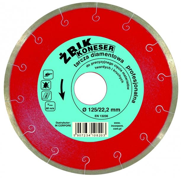 

Tarcza Diamentowa Do Gresu Koneser 250MM Gratis