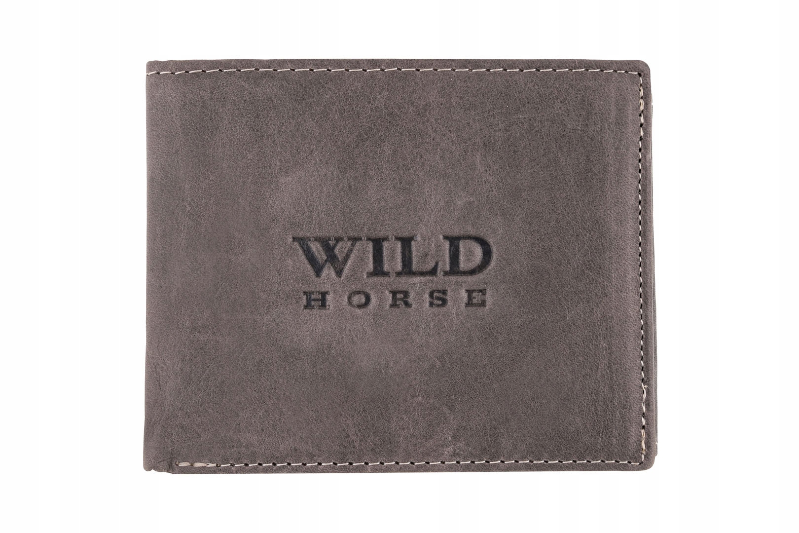 

Portfel męski Skórzany Wild Horse Szary Etui