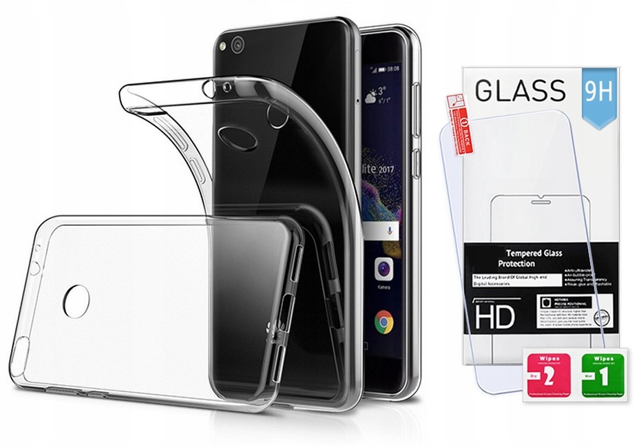 

Etui Do Huawei P8 P9 Lite 2017 Silikon Szkło