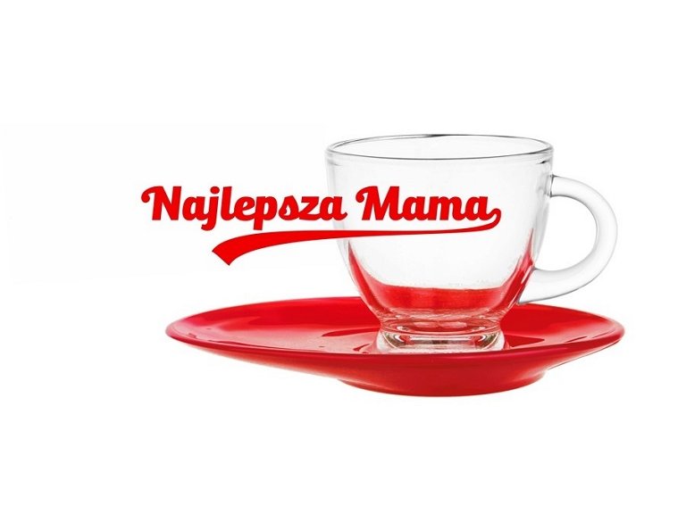 

Filiżanka 230 ml ze spodkiem Najlepsza Mama