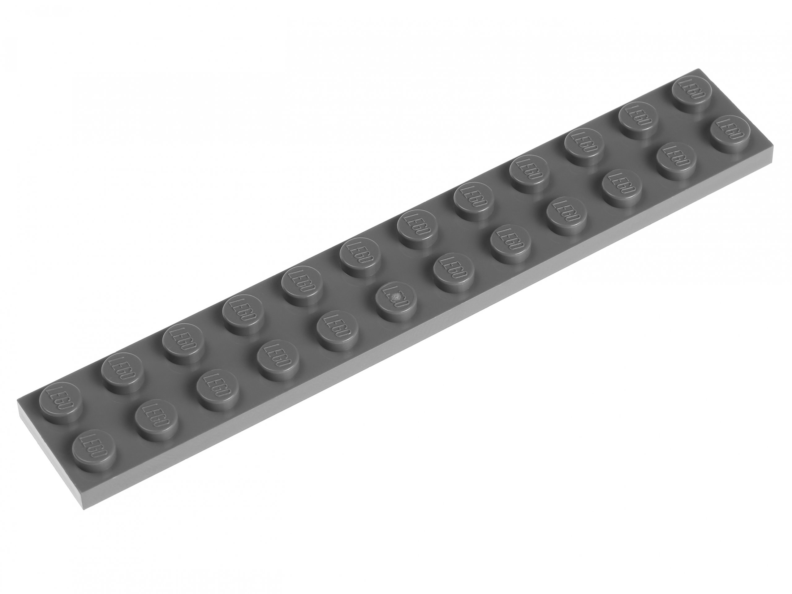 

Lego Płytka zwykła 2x12 2445 szara ciemna 2 szt.