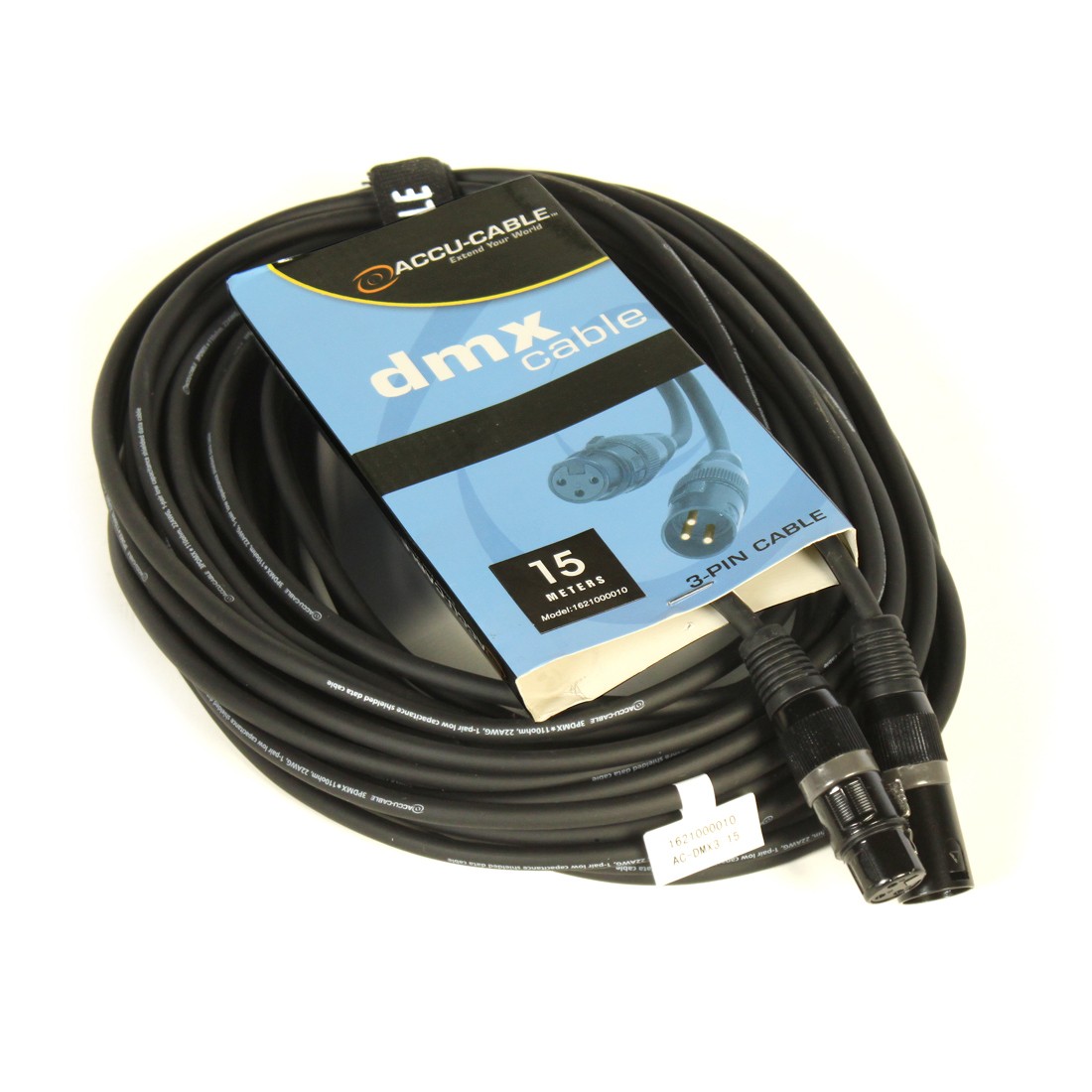 

Kabel Przewod DMX AC-DMX3/15 15 metrów 110 ohm