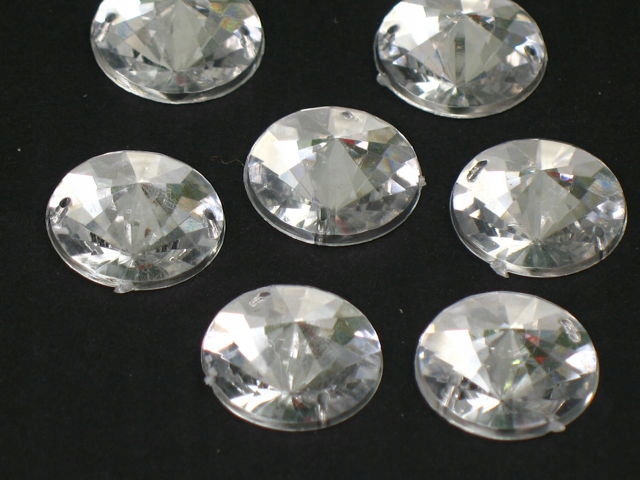 Kryształki Akrylowe Rivoli Crystal Silver 18mm 20