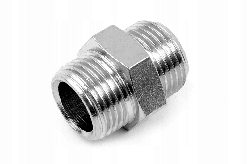 

Nypel G 1/8" x 1/8" Rqs nikiel Gz/gz