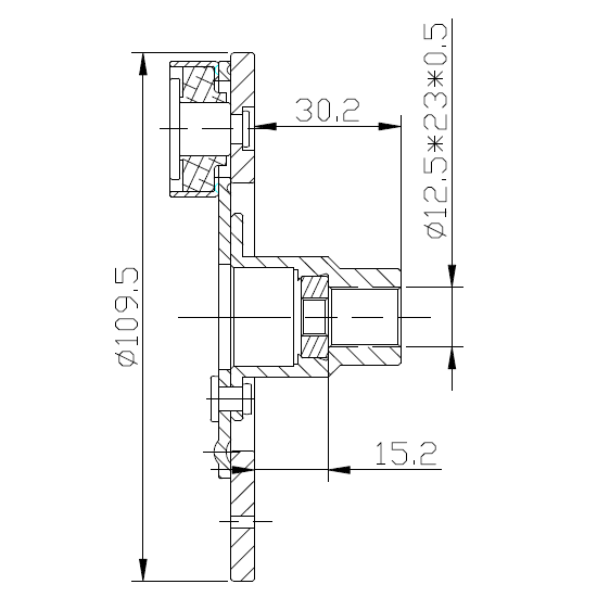 2311001 TARCZA КОНДИЦИОНЕРА H12a1a MAZDA PREMACY Производитель запчасти Cool Parts Automotive foto 2