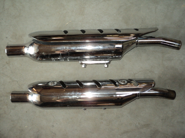 Тріумф Скремблер глушник оригінал