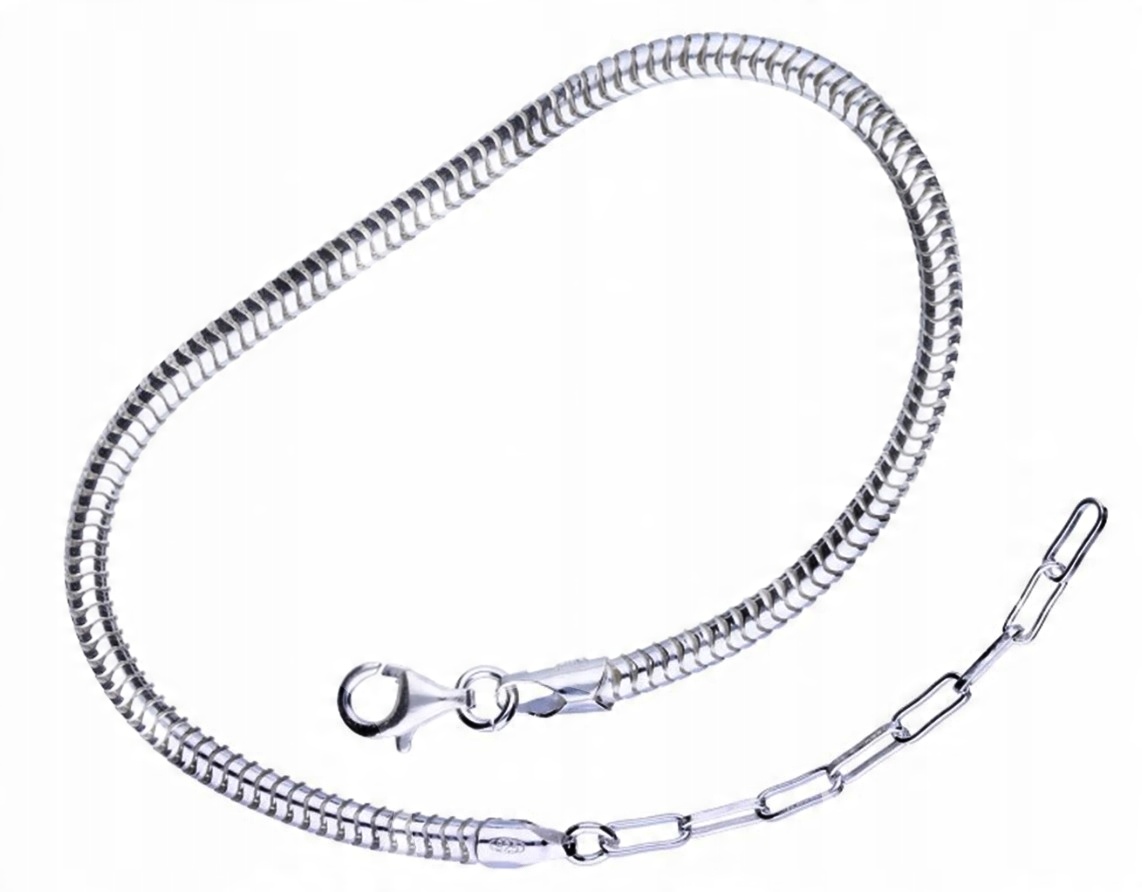 

Srebrna Bransoletka Typu "PANDORA"Pr.925