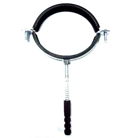 

Uchwyt stalowy z gumą 4" pcv 110 uh170
