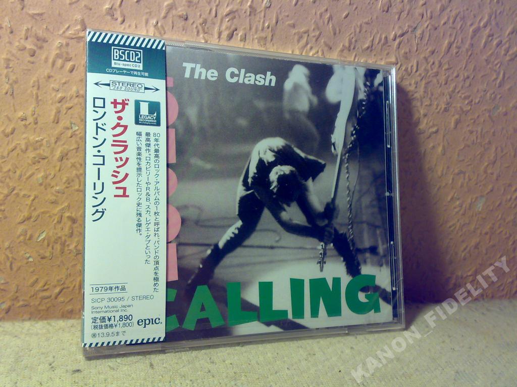 THE CLASH 1982年2月2日 2枚組CD +日本ツアーパンフレット -