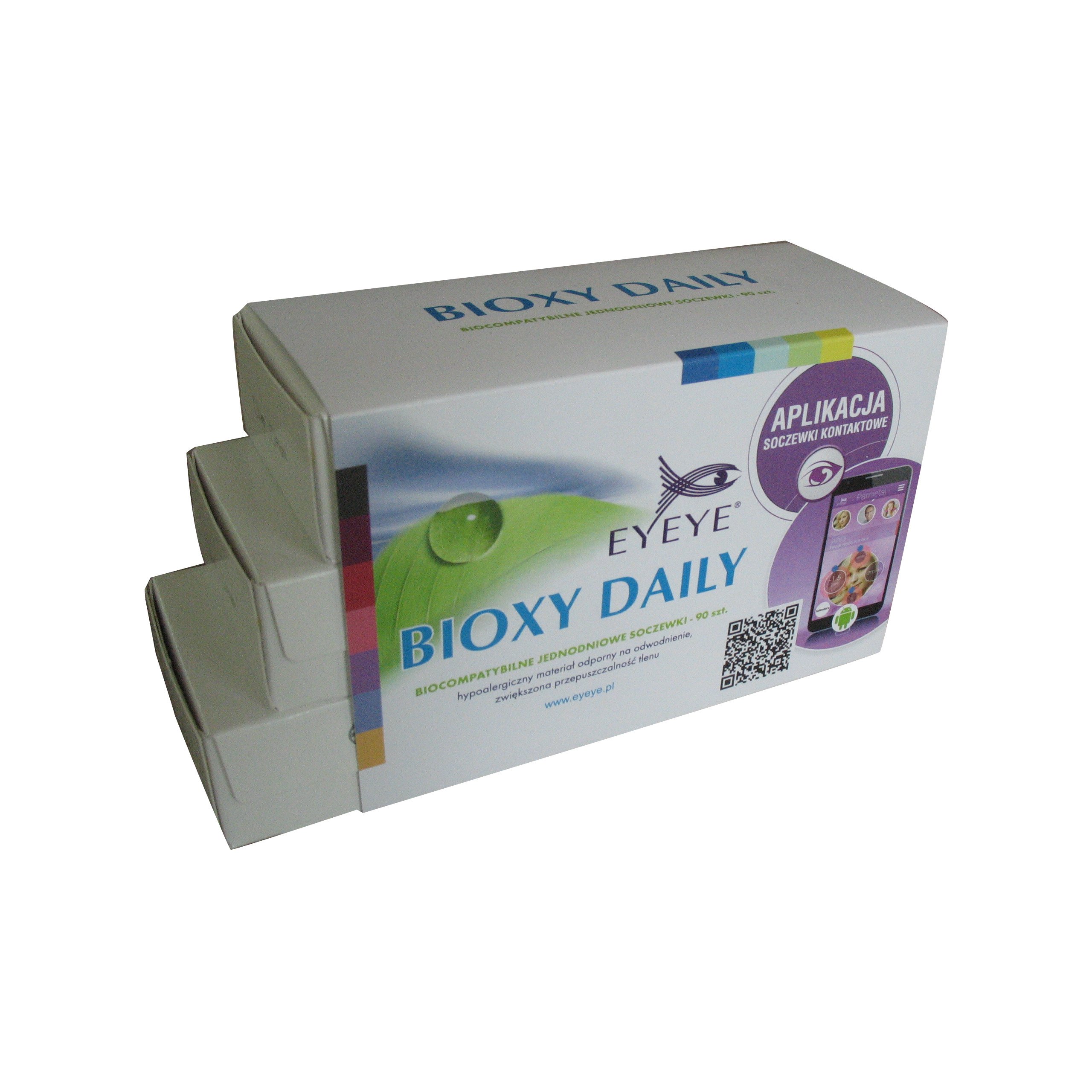 

Eyeye Bioxy Daily 90szt soczewki jednodniowe