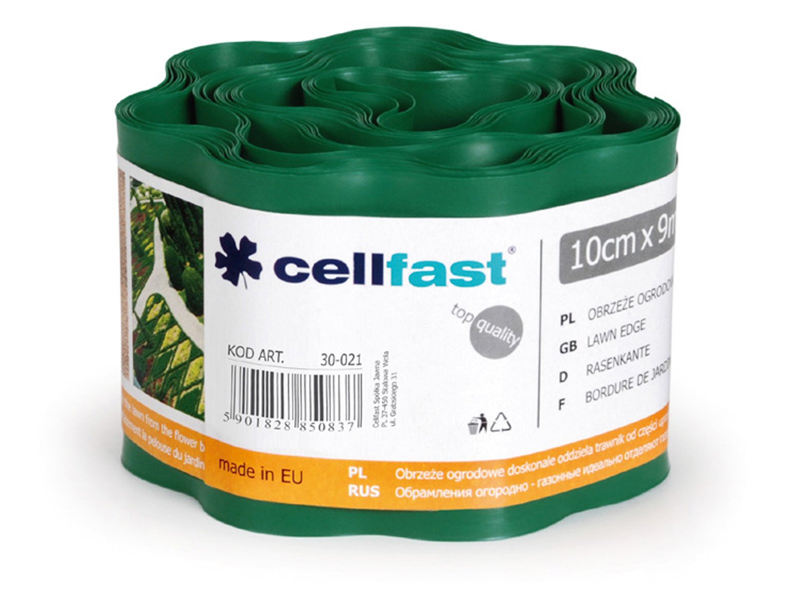 Green edges. Cellfast. Бордюр садовый Geolia. Оформление газонов бордюрной лентой. Cellfast баннер.