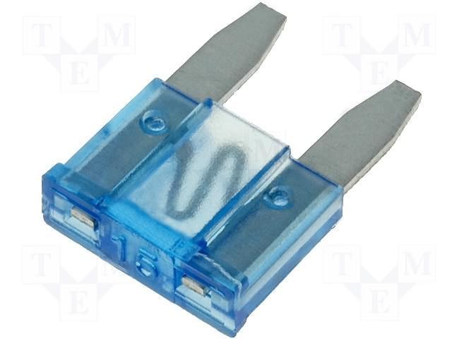 

Bezpieczniki Płytkowe Mini 15A 5szt