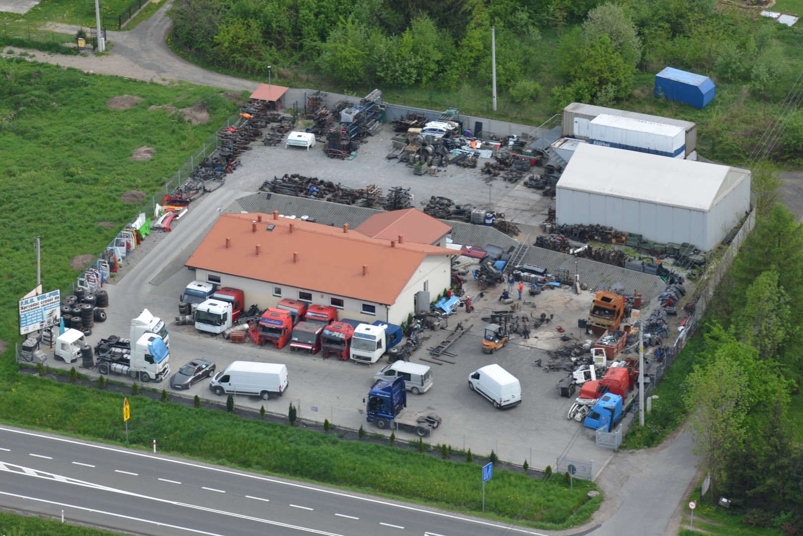 Lusterko rampowe , VOLVO FH 4 , nowy oryginał Strona zabudowy lewa prawa